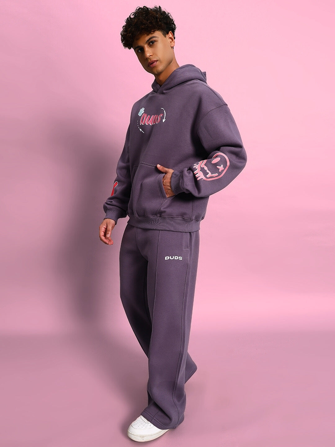 Casper Fleece Co-Ord (Violet)