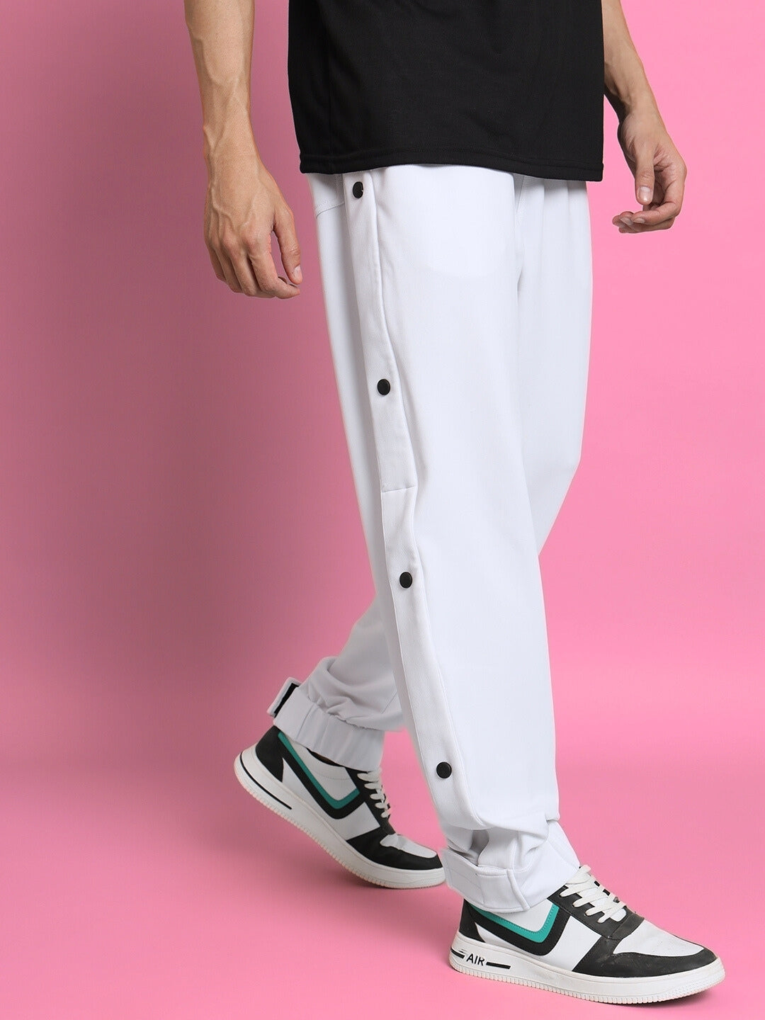 HIP HOP JOGGERS (WHITE)