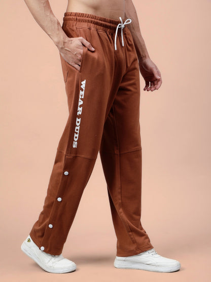 DUDS RACER JOGGERS (BROWN)
