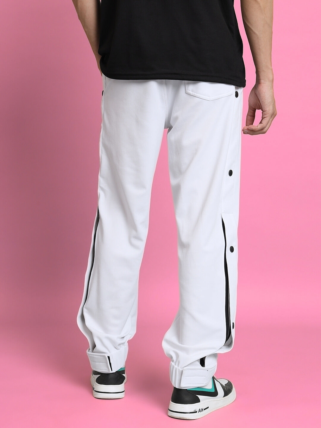 HIP HOP JOGGERS (WHITE)