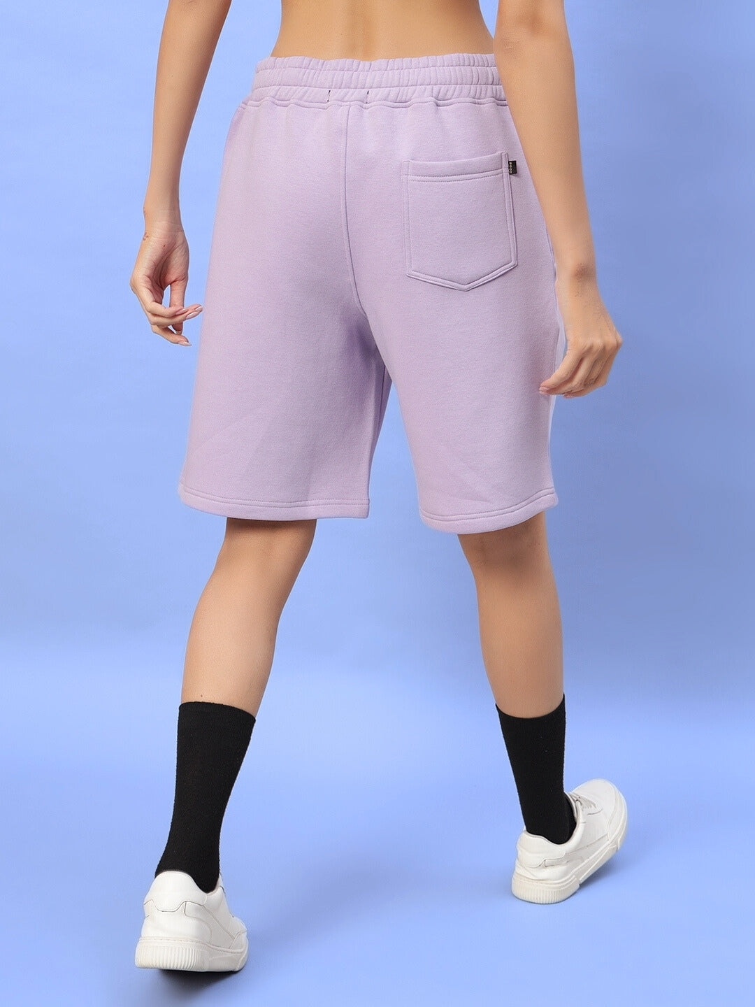 Women's Ritzy Fleece Shorts (Lilac)