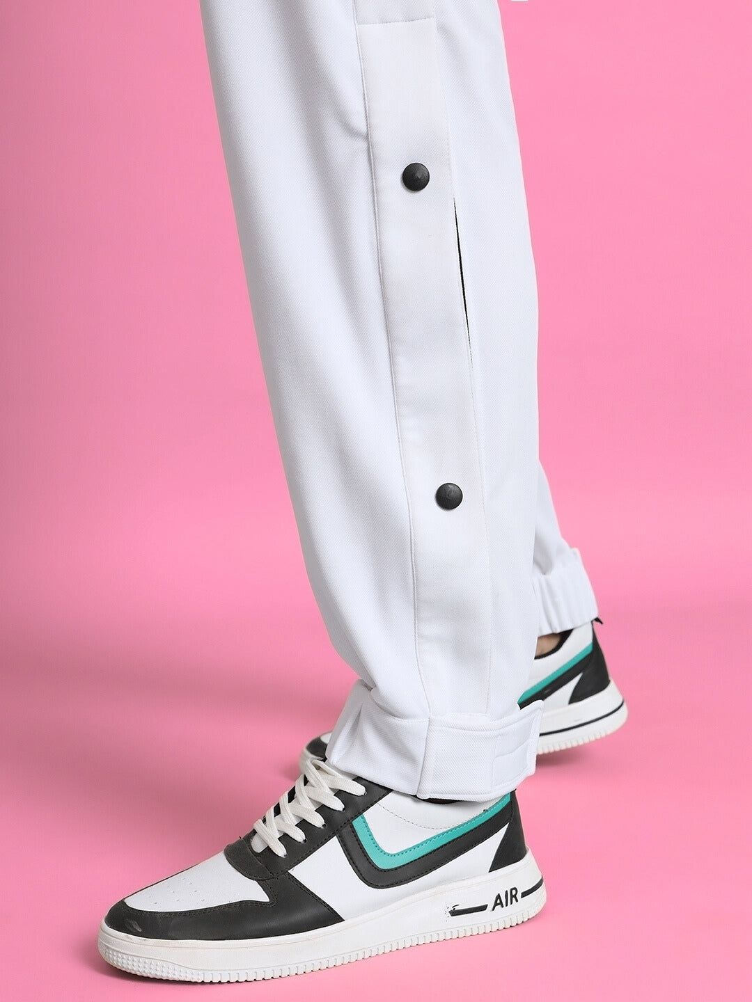 HIP HOP JOGGERS (WHITE)