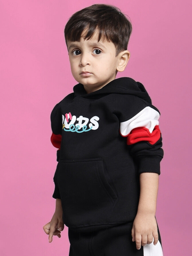 BEANIE HOODIES FOR BOYS & GIRLS (BLACK)