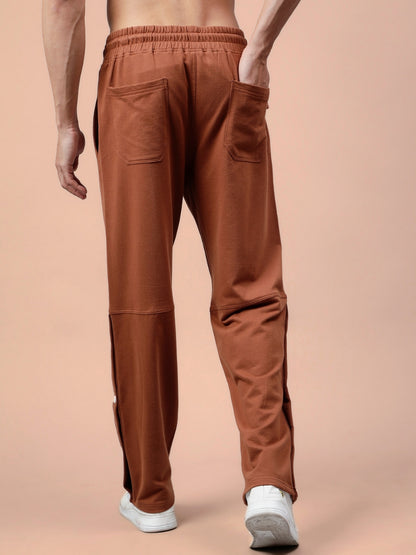 DUDS RACER JOGGERS (BROWN)