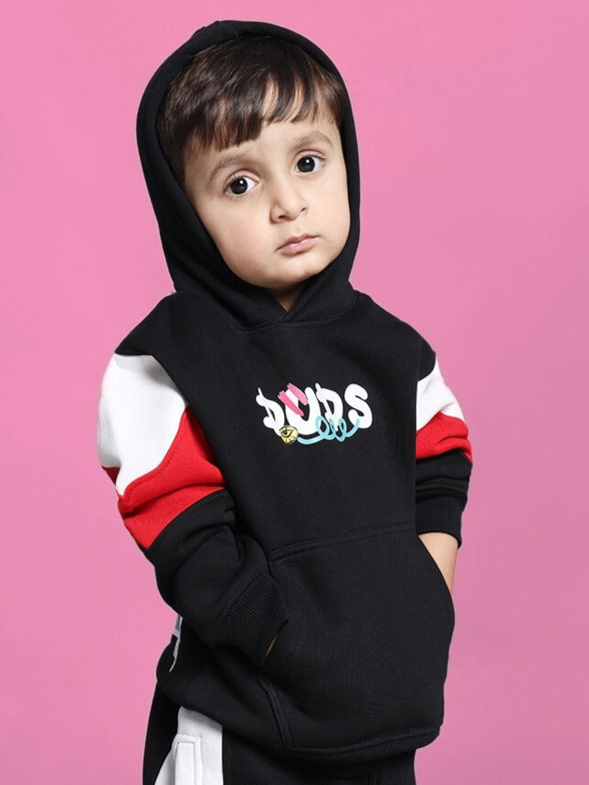 BEANIE HOODIES FOR BOYS & GIRLS (BLACK)