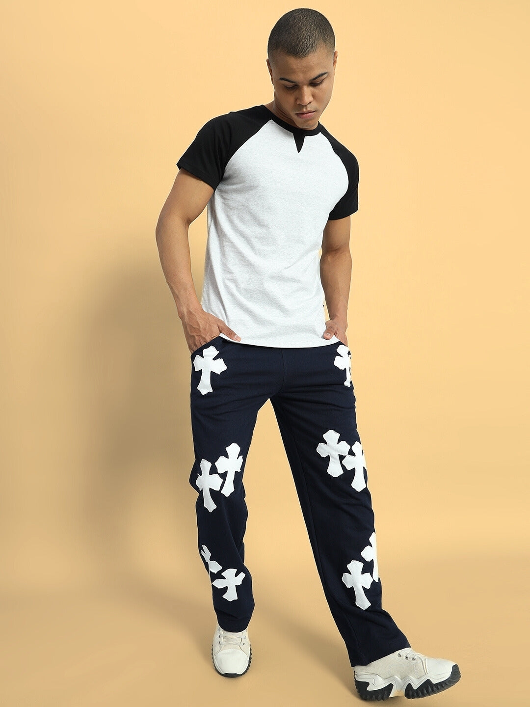 SIGNUM RELAXED JOGGERS (NAVY BLUE)