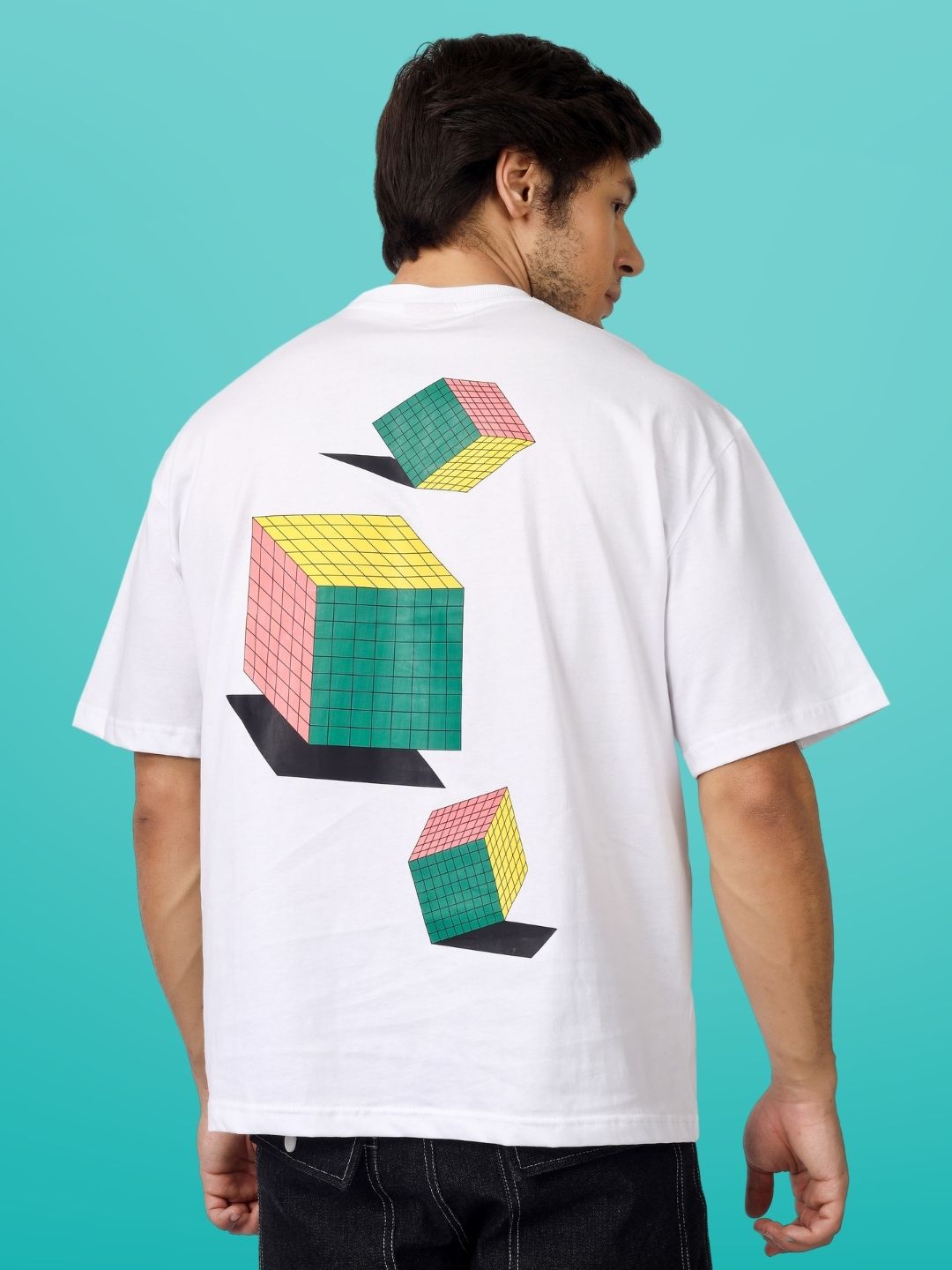 Future Over-Sized T-Shirt (White) - Wearduds