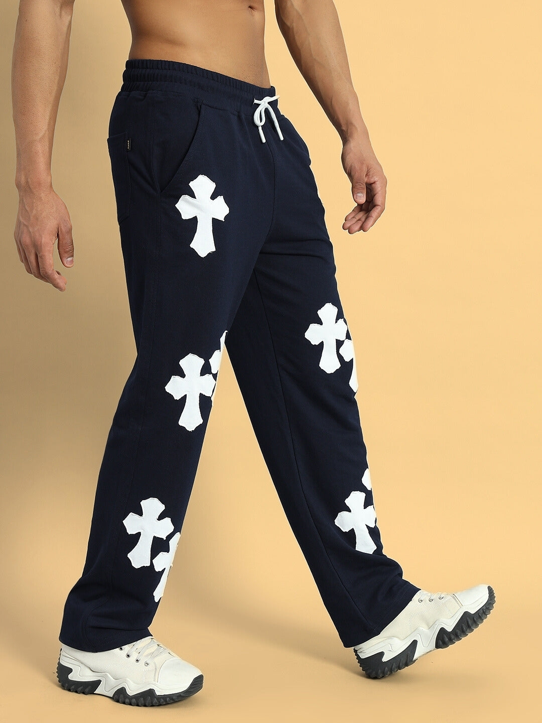 SIGNUM RELAXED JOGGERS (NAVY BLUE)