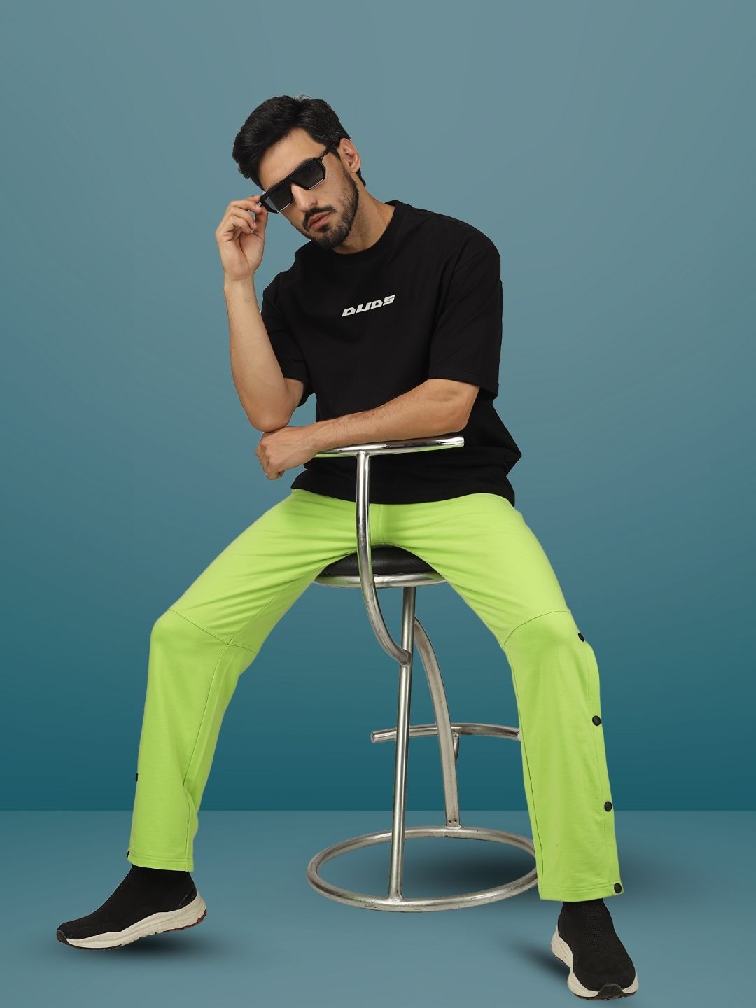 Duds Racer Joggers (Neon Green) - Wearduds