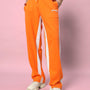 SIDE SEAM BAGGY JOGGER (ORANGE)