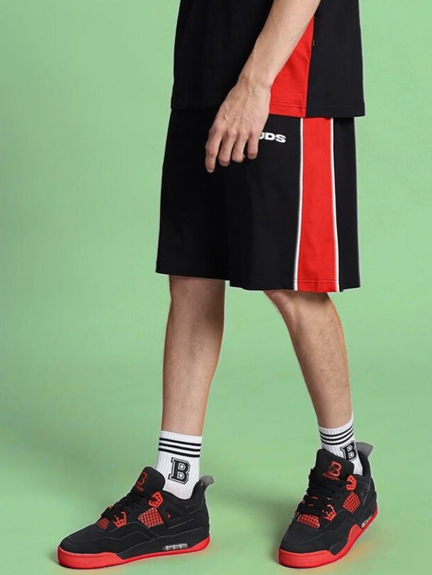 DRIFT REGULAR FIT SHORTS (BLACK)