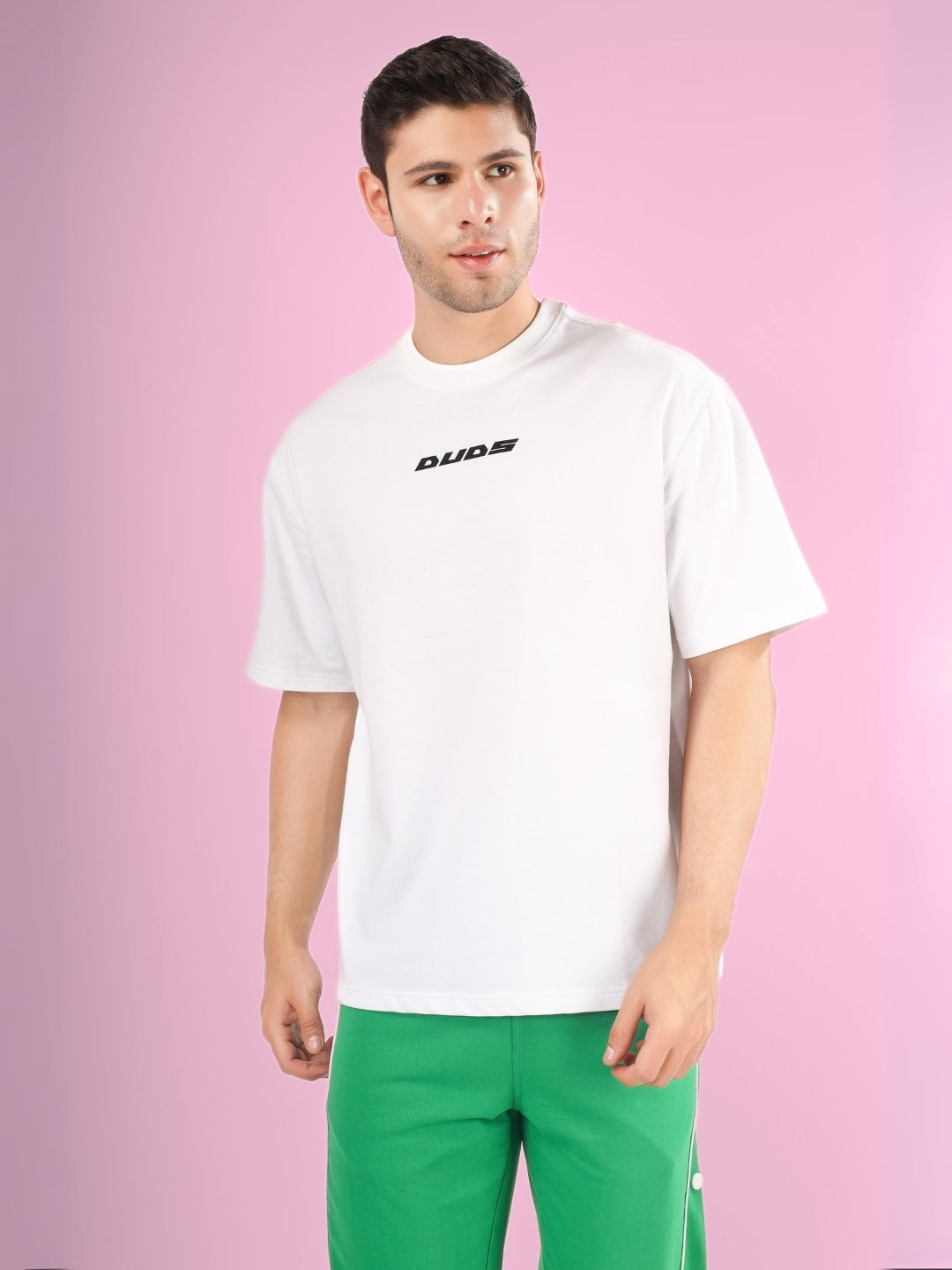 Dont Stop Over-Sized T-Shirt (White)