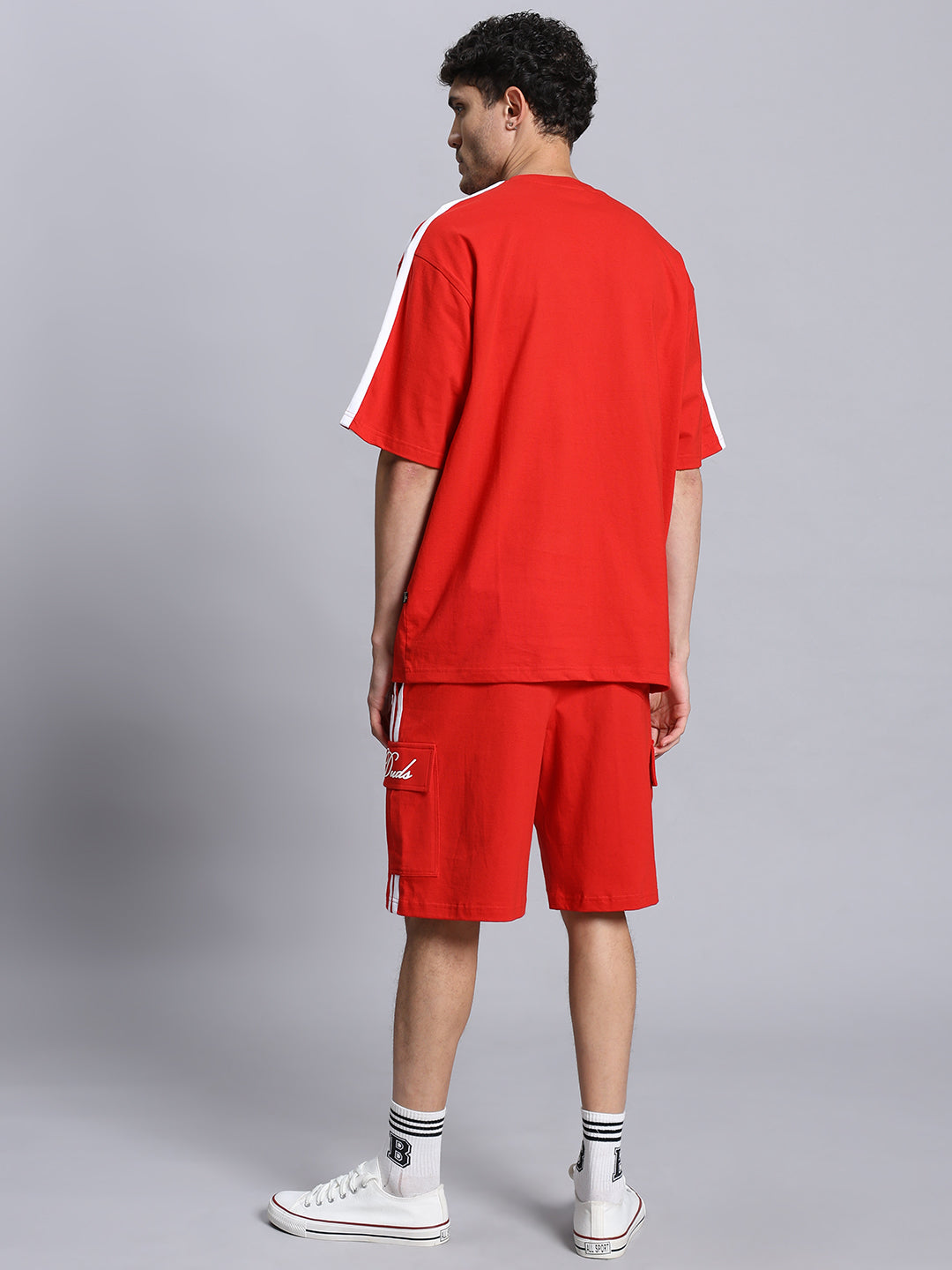 SCOTIA REGULAR FIT SHORTS (RED)