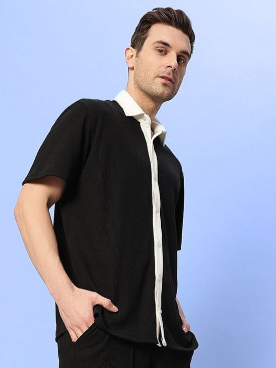 ROBSON REGULAR FIT SHIRT (BLACK)