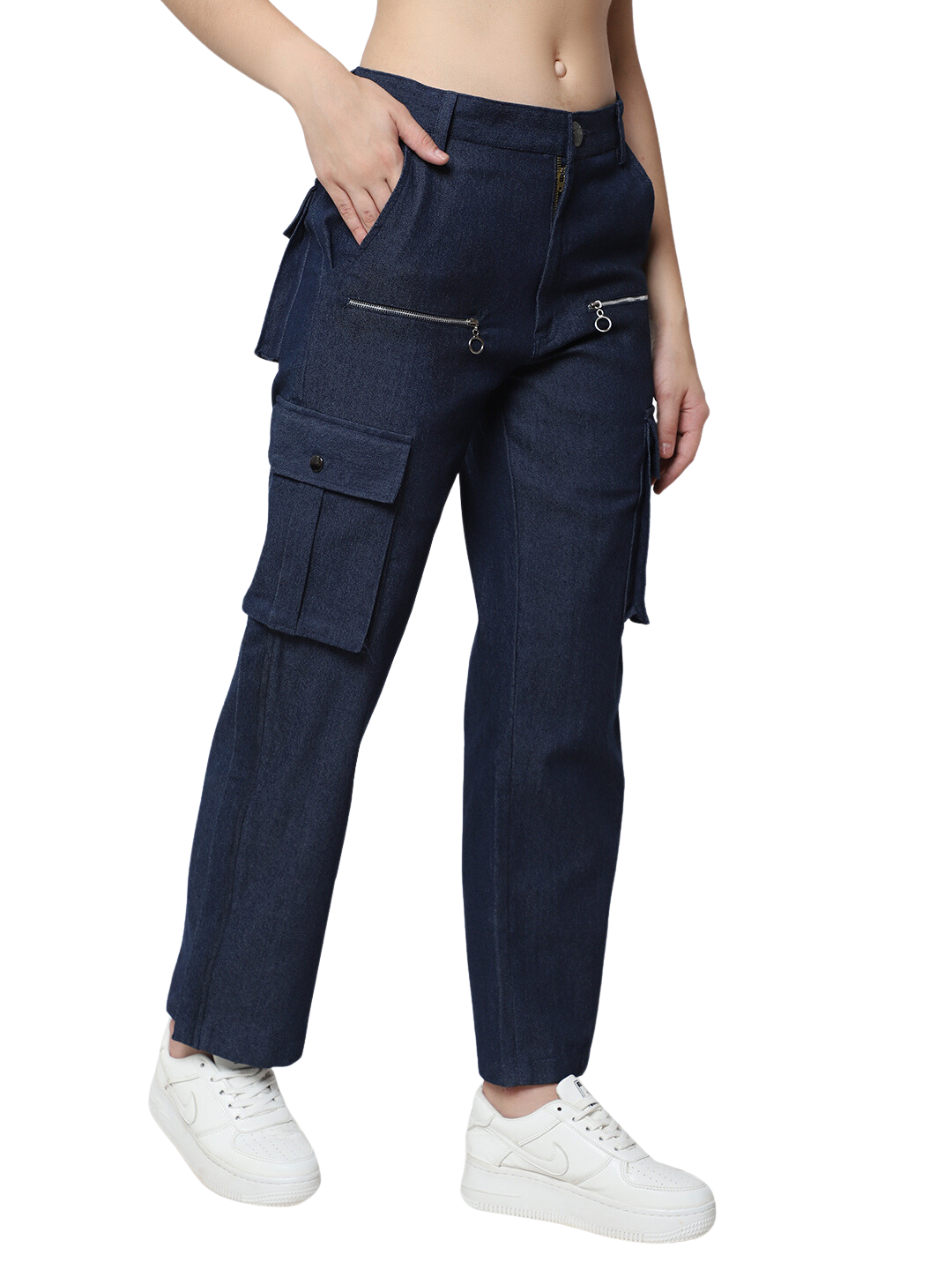 Stylish and Functional 6-Pocket Cargo Pants in Black | DUDS – Wearduds