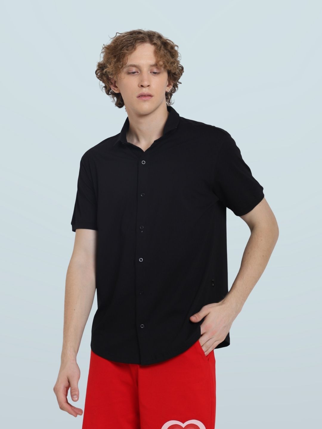 Noir Black Shirt - Wearduds