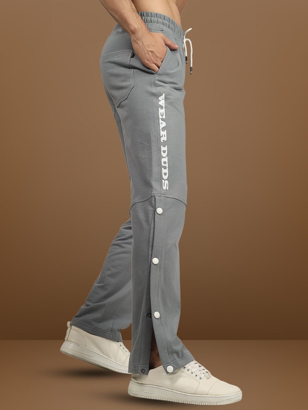 Duds Racer Joggers (Grey) - Wearduds