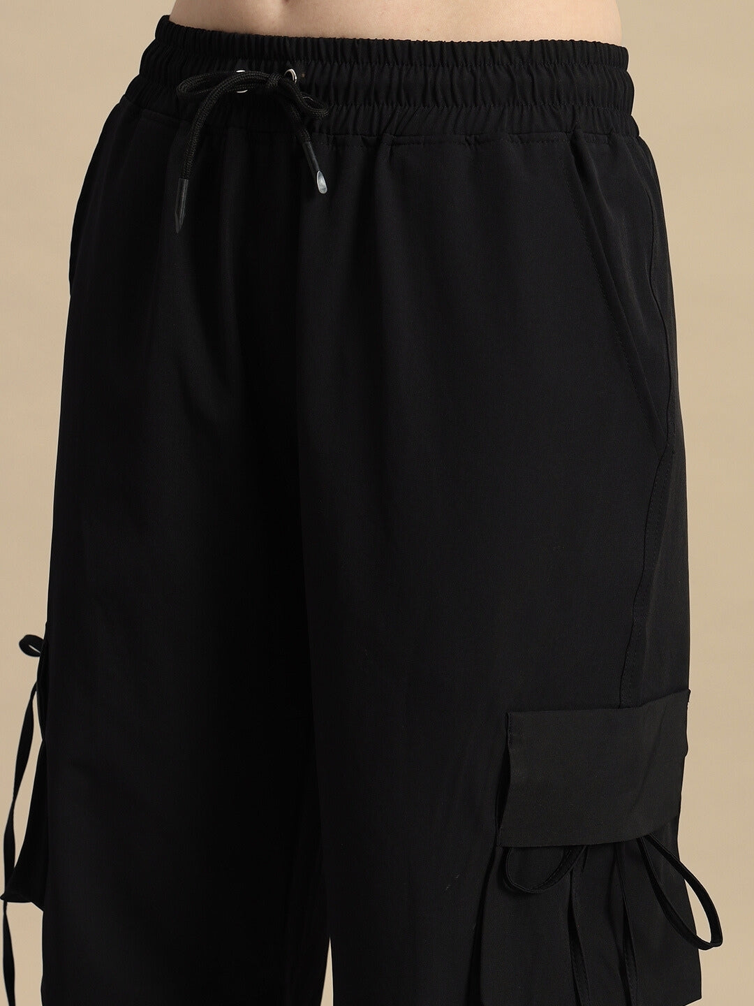 Women's Ramrod Parachute Cargo Pants (Black)