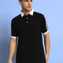 STAUNCH POLO REGULAR FIT T-SHIRT (BLACK)