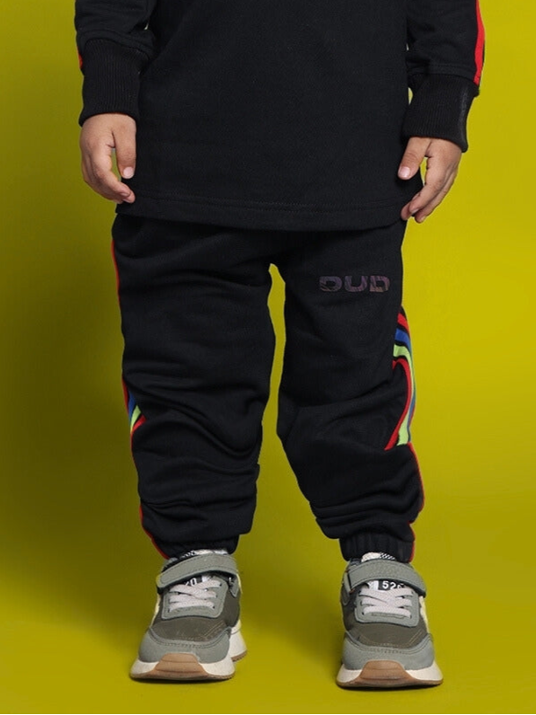 RAINBOW JOGGER FOR BOYS & GIRLS (BLACK)