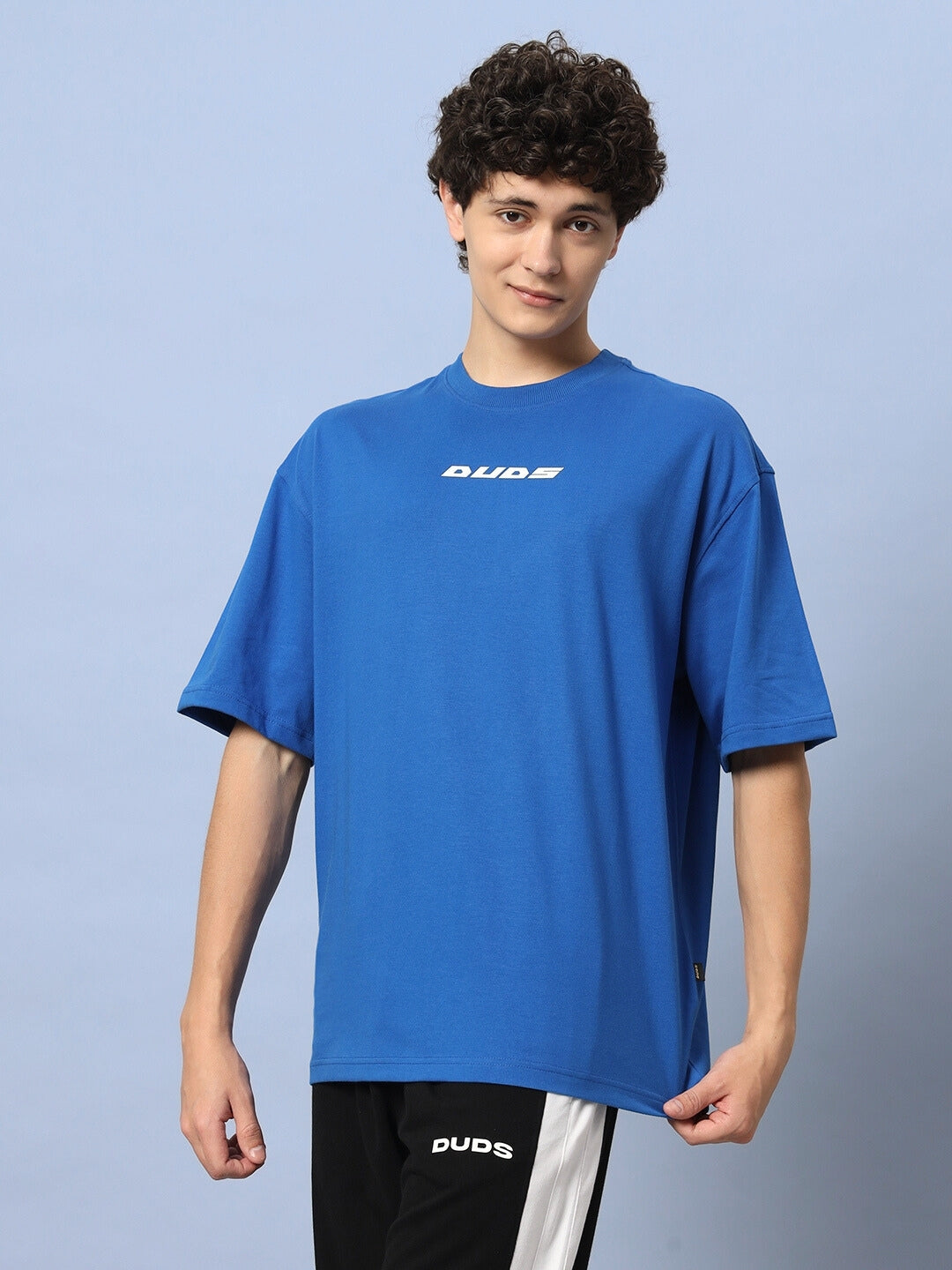 Luna Over-Sized T-Shirt (Royal Blue)