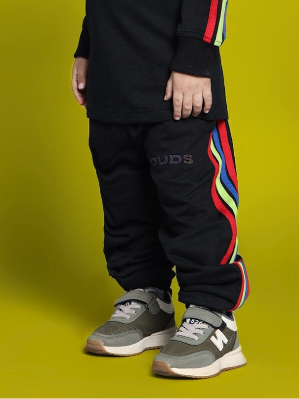 RAINBOW JOGGER FOR BOYS & GIRLS (BLACK)