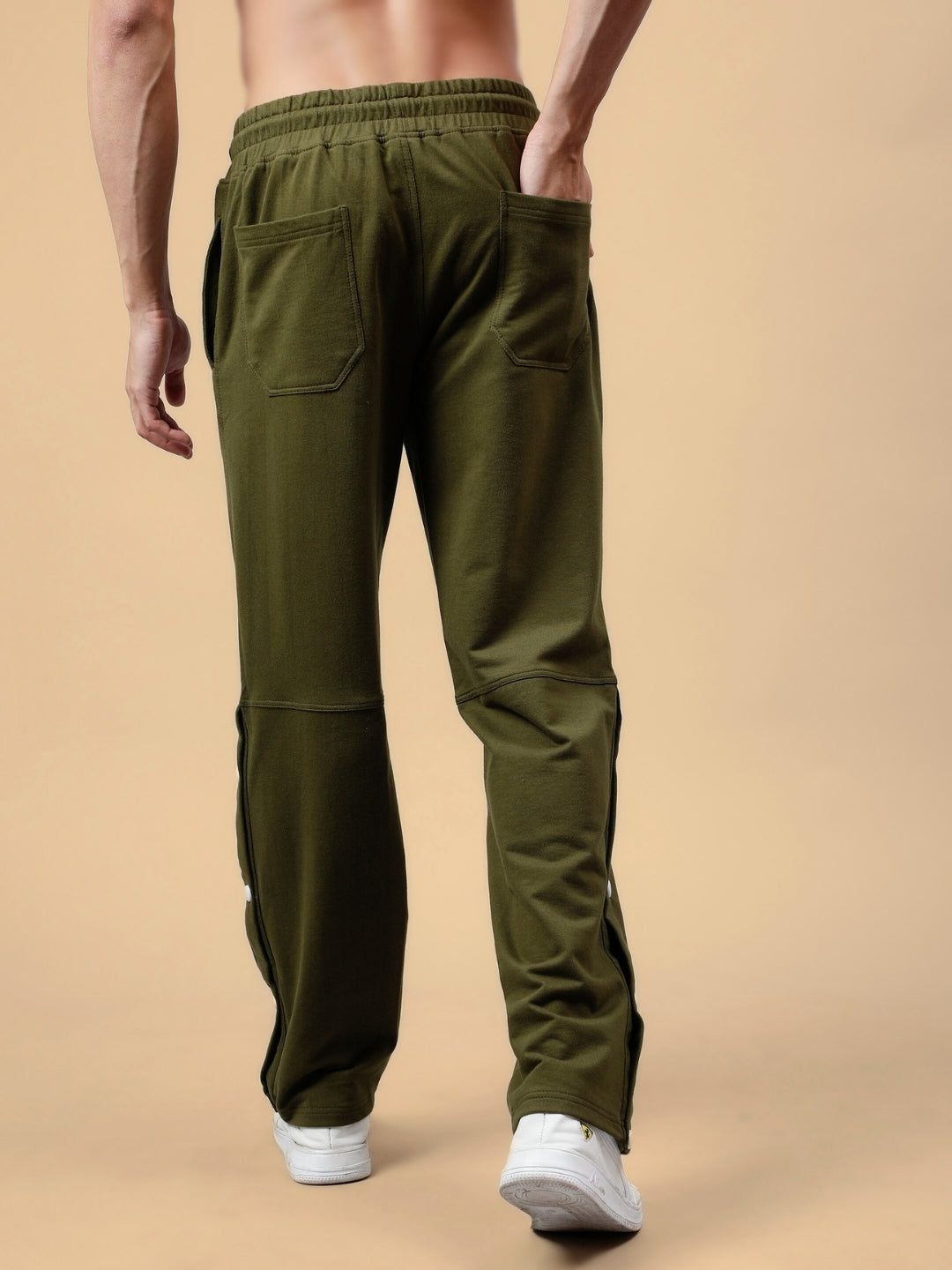 DUDS RACER JOGGERS (OLIVE GREEN)