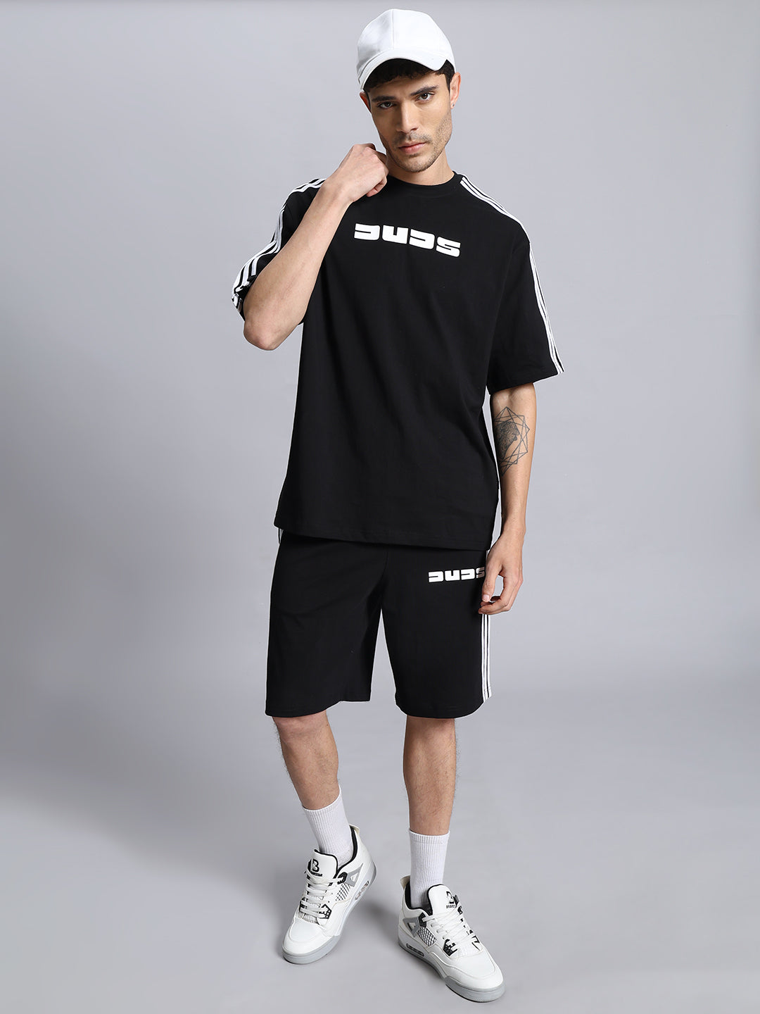 PARKA SUMMER CO-ORD SET (BLACK)