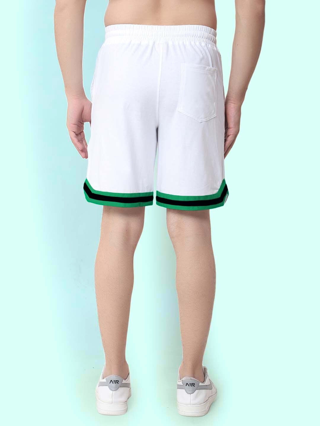 Live the dream Regular Fit Shorts (White)