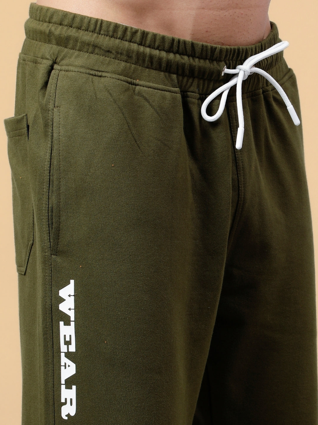 DUDS RACER JOGGERS (OLIVE GREEN)