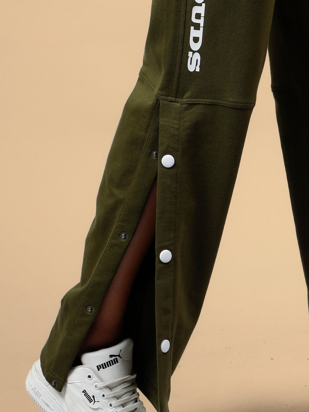 DUDS RACER JOGGERS (OLIVE GREEN)