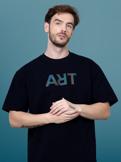 ART Over-Sized T-Shirt (Black) - Wearduds