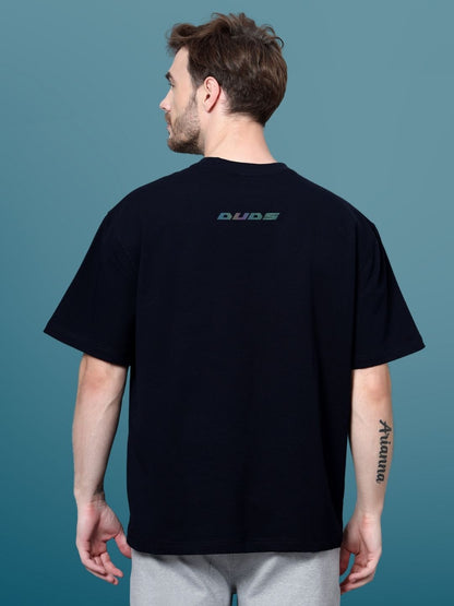ART Over-Sized T-Shirt (Black) - Wearduds