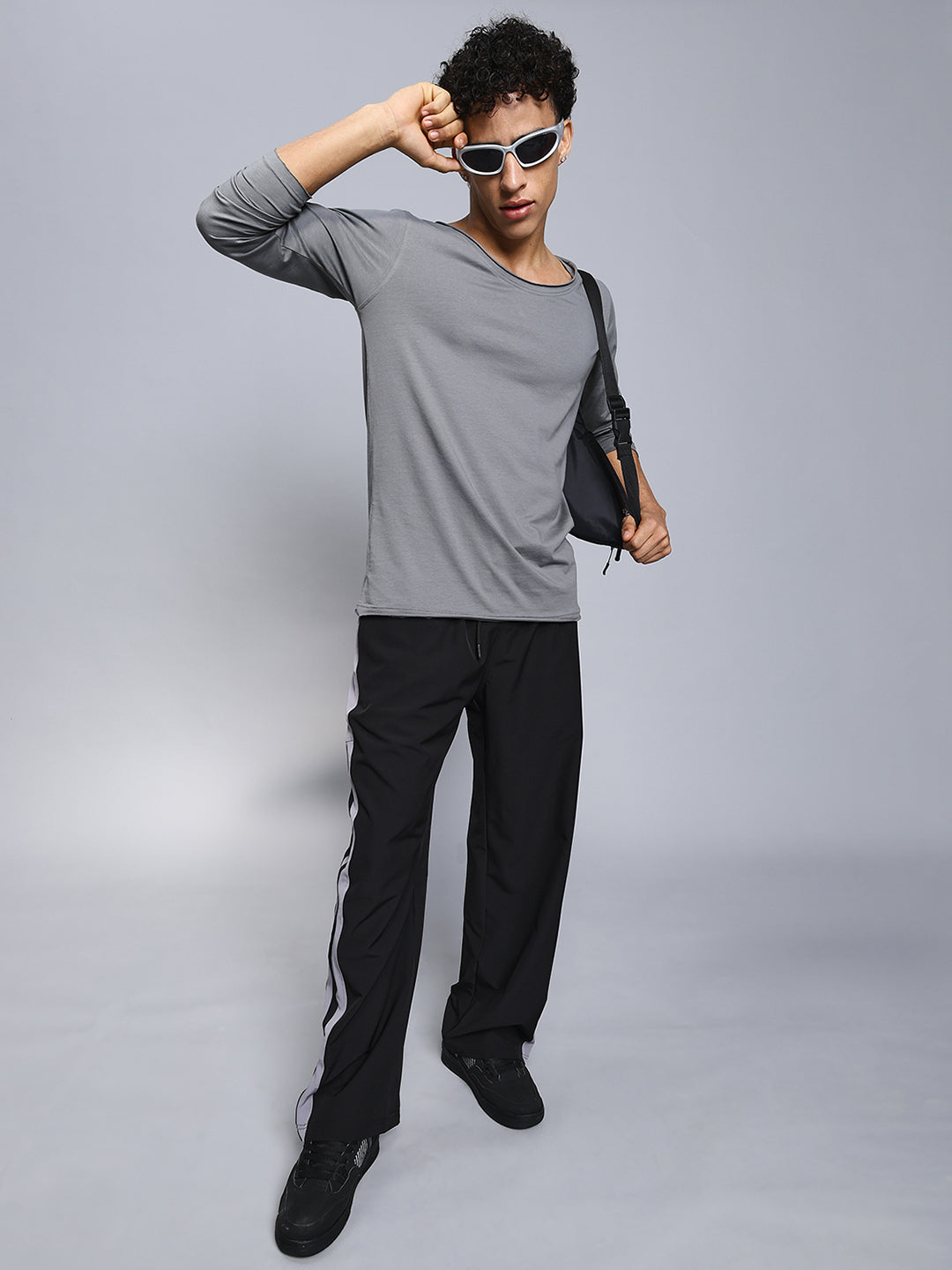 JOEL SLIM FIT SWEATSHIRT (GREY)