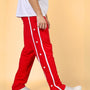 CONTRAST PANEL JOGGERS (RED)