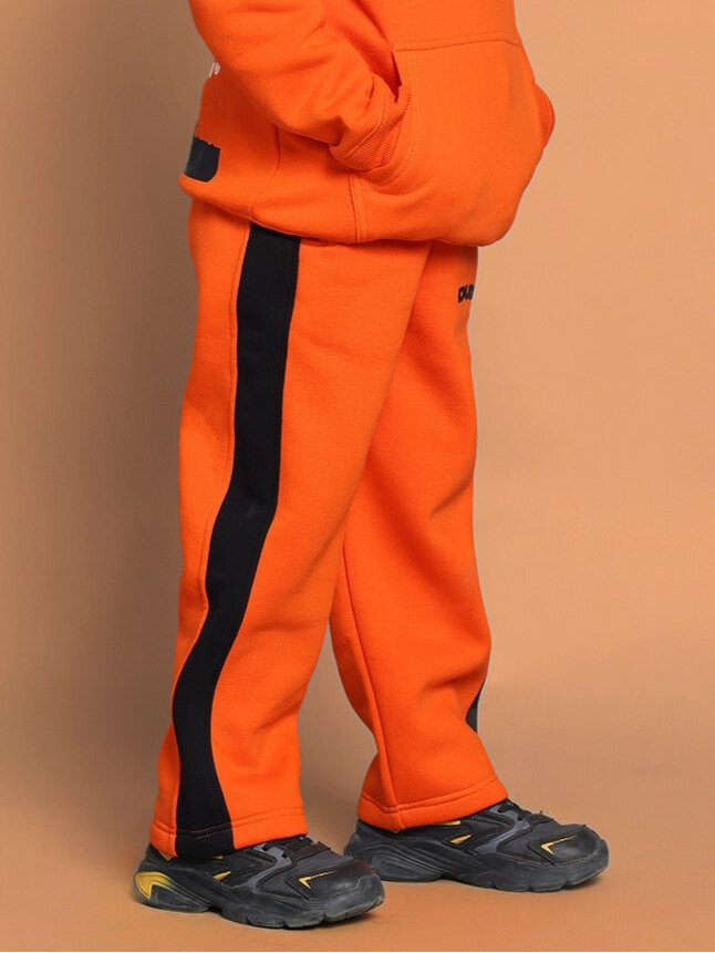 COURAGE FLEECE PANT FOR BOYS & GIRLS (ORANGE)