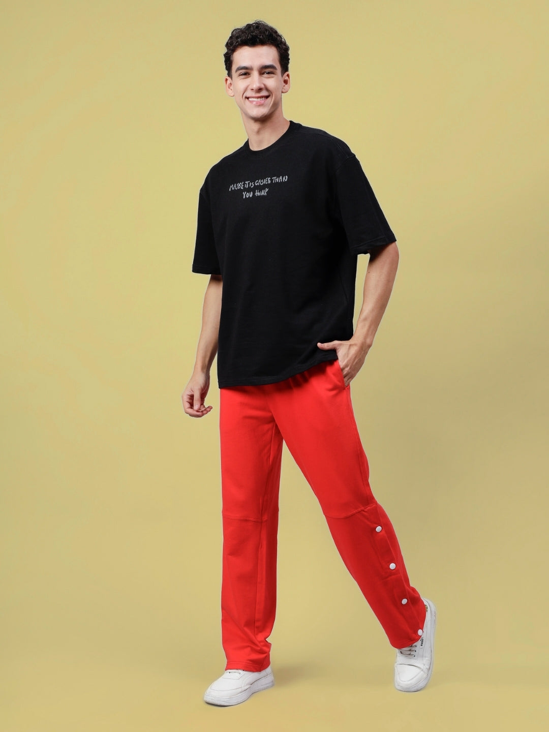 DUDS RACER JOGGERS (RED)