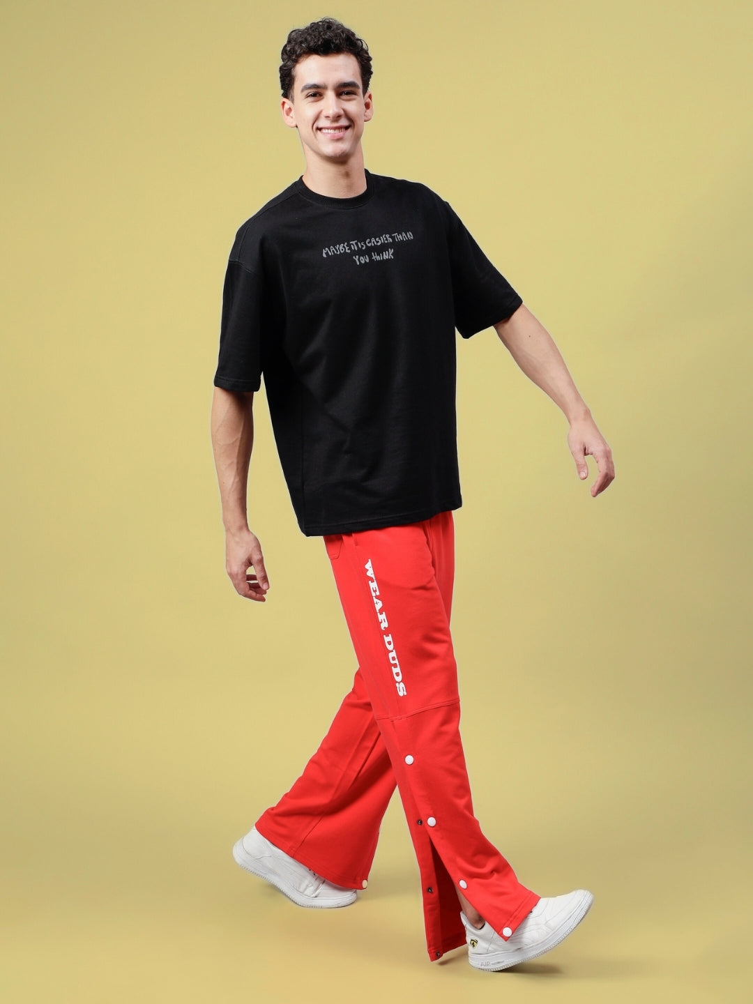 DUDS RACER JOGGERS (RED)