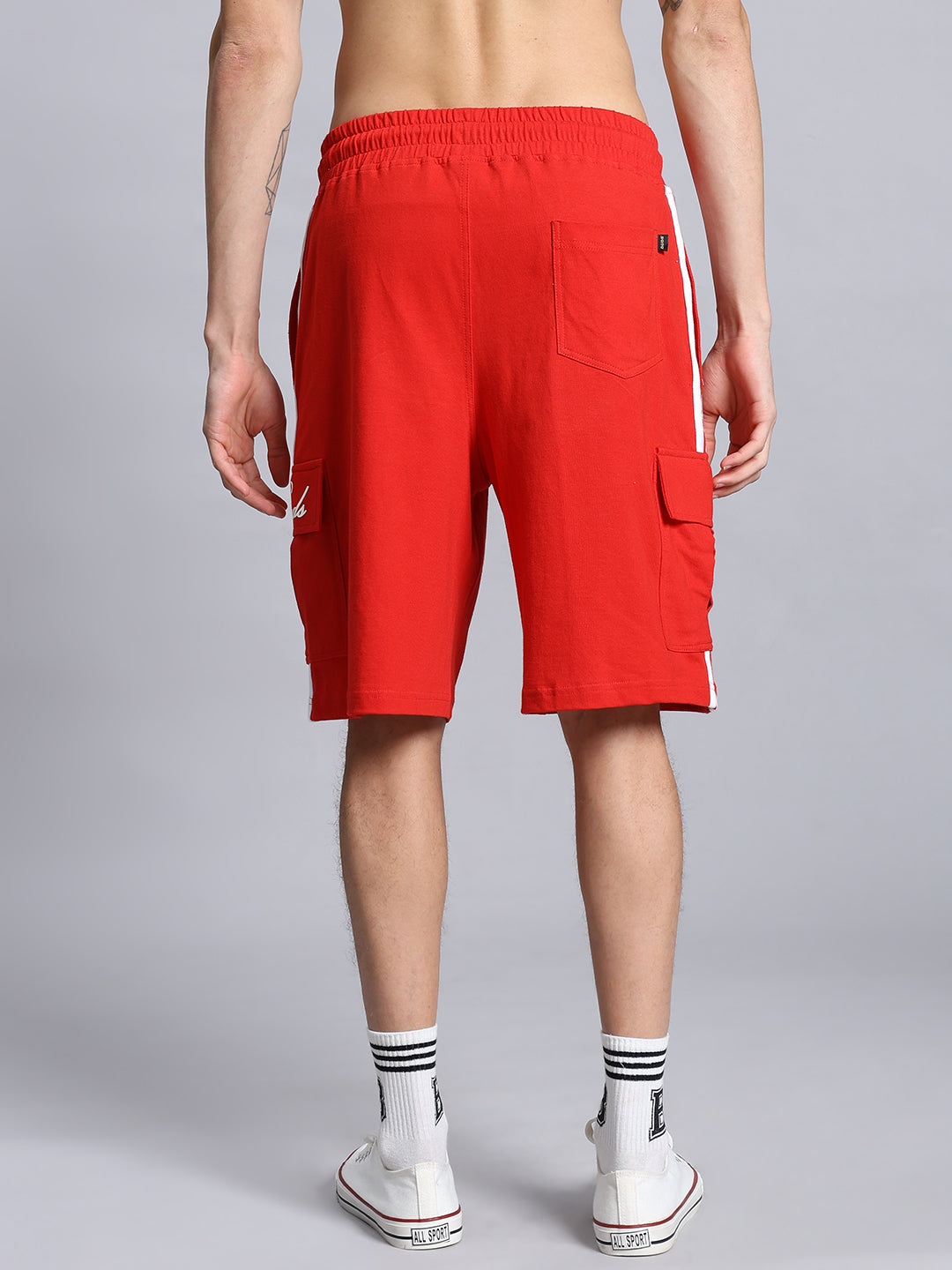 SCOTIA REGULAR FIT SHORTS (RED)