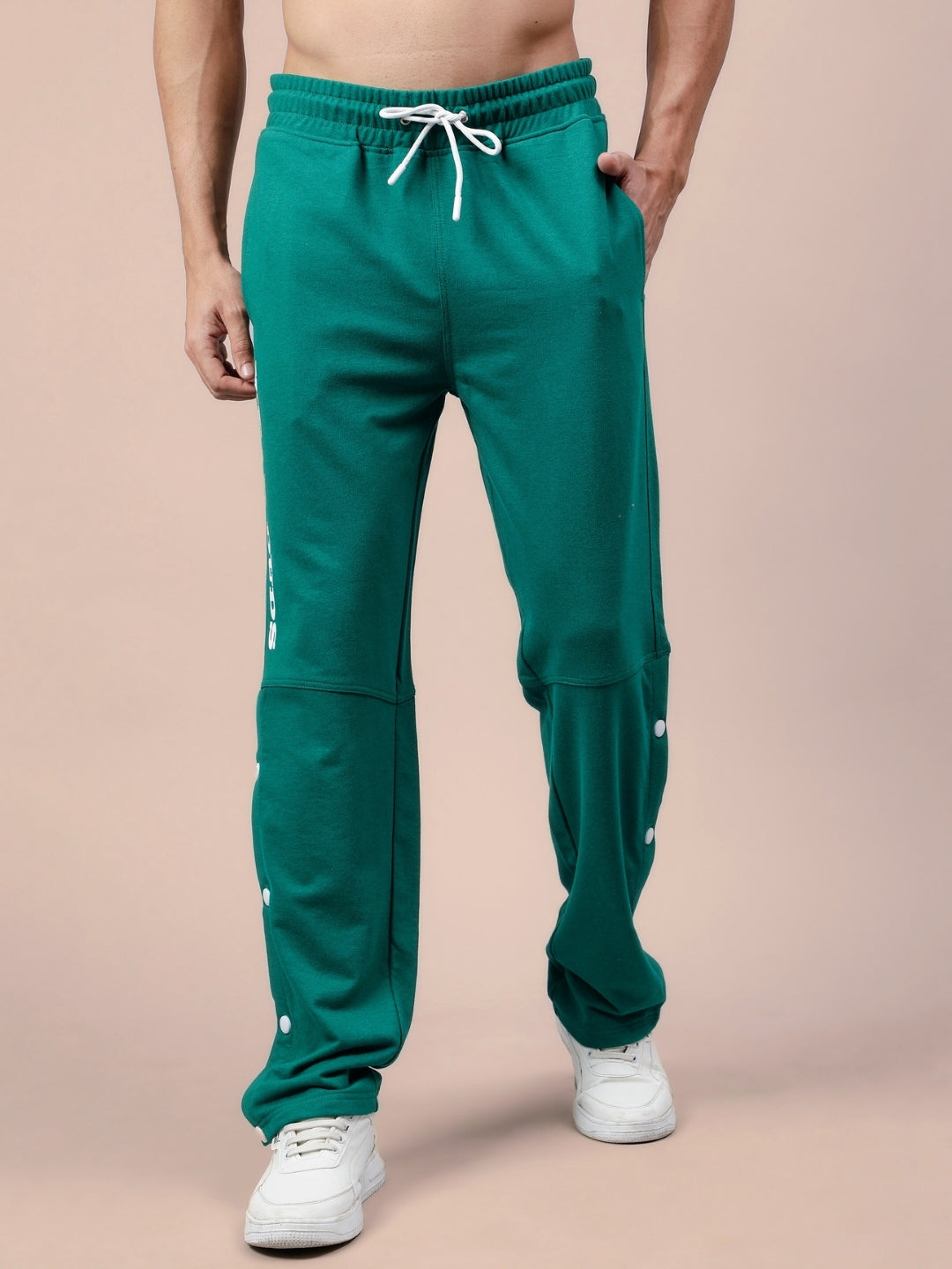 DUDS RACER JOGGERS (TEAL GREEN)