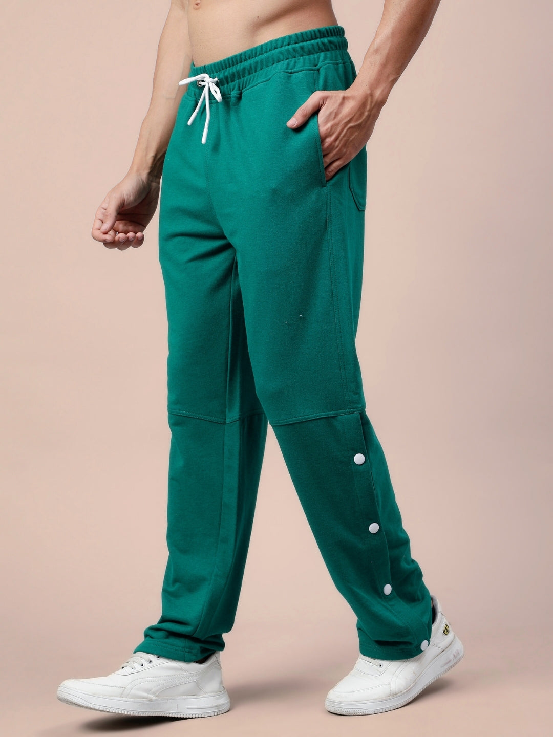 DUDS RACER JOGGERS (TEAL GREEN)