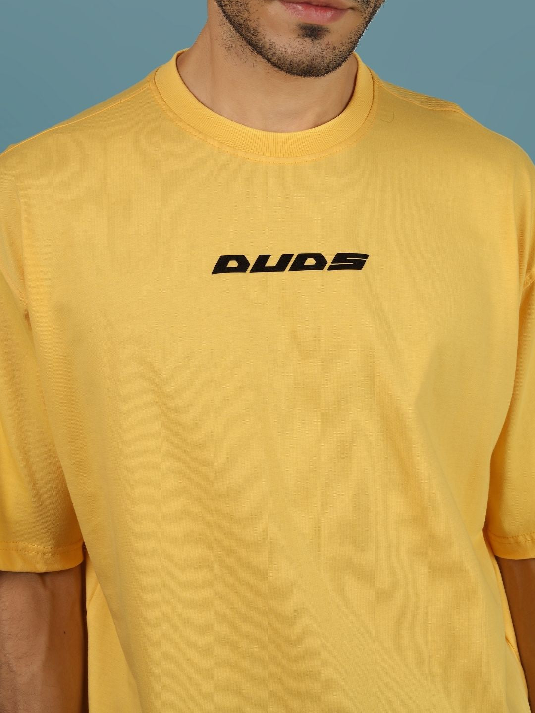 Liquify Smiley Over-Sized T-Shirt (Yellow) - Wearduds