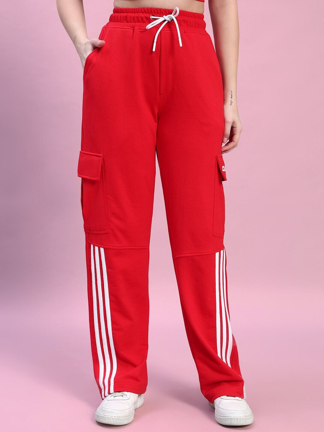 WOMEN'S ROSELLA CO-ORD SET (RED)