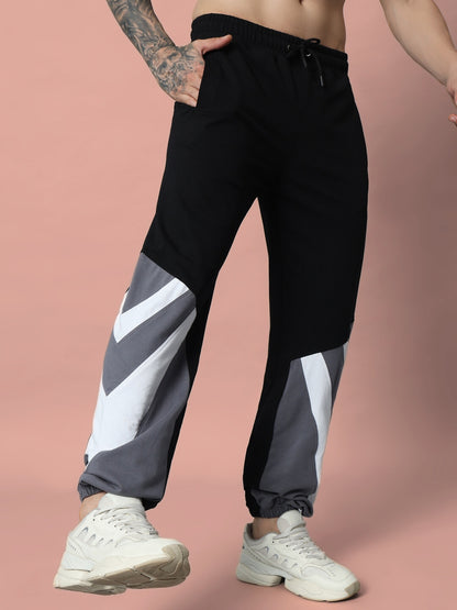 DUDS DRAPE RELAXED FIT JOGGERS (BLACK)