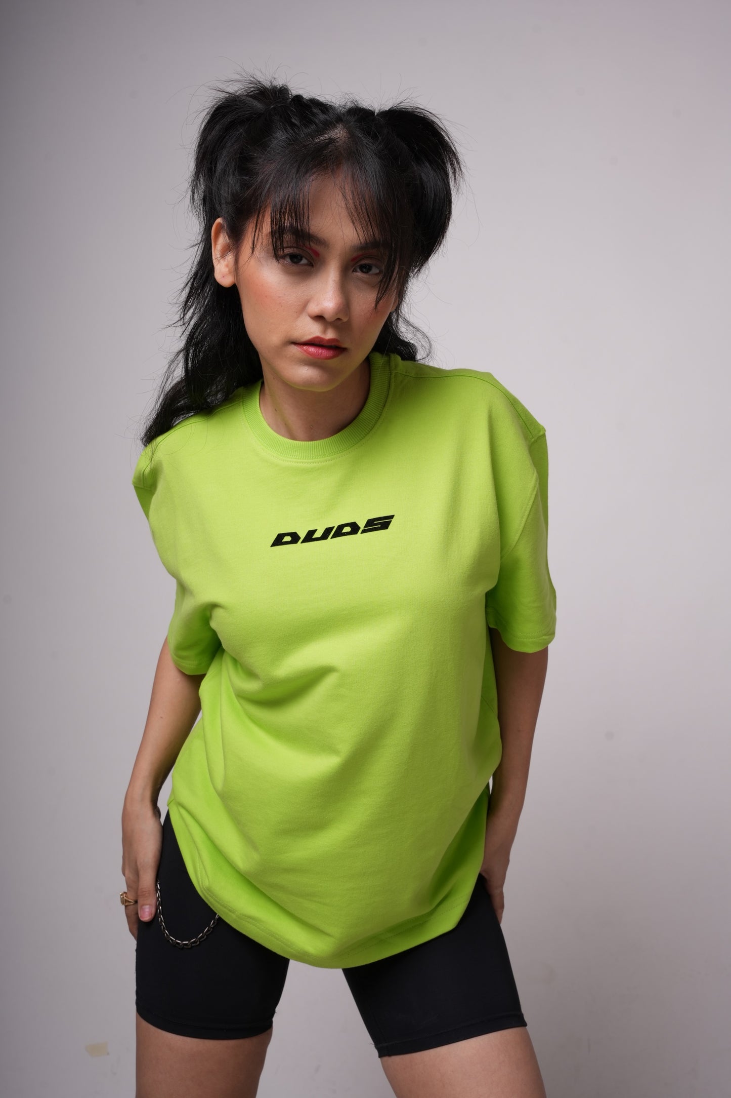 Don't Smoke Over-Sized T-Shirt (Neon Green) - Wearduds