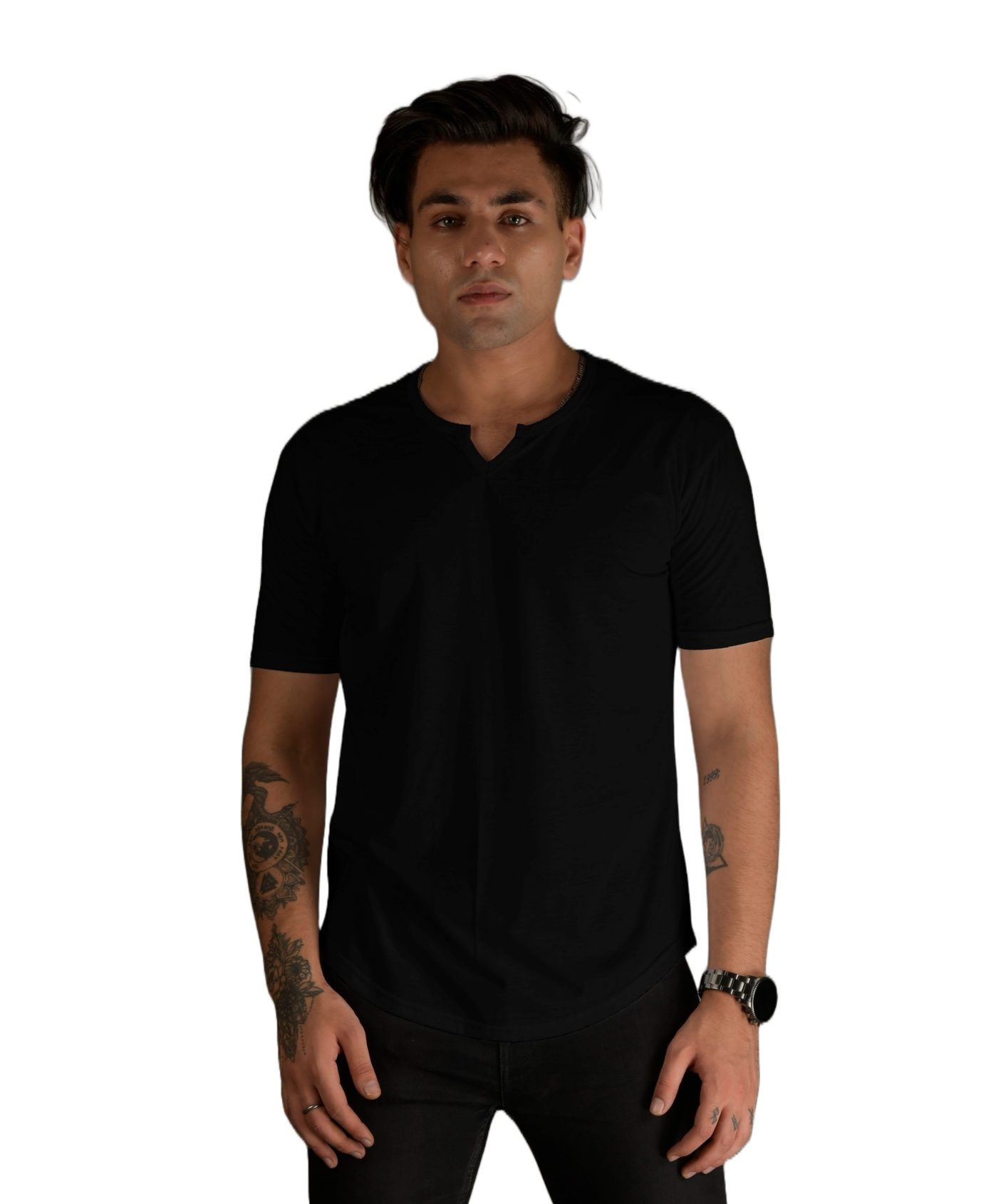 Viking Regular Fit T-Shirt (Black) - Wearduds