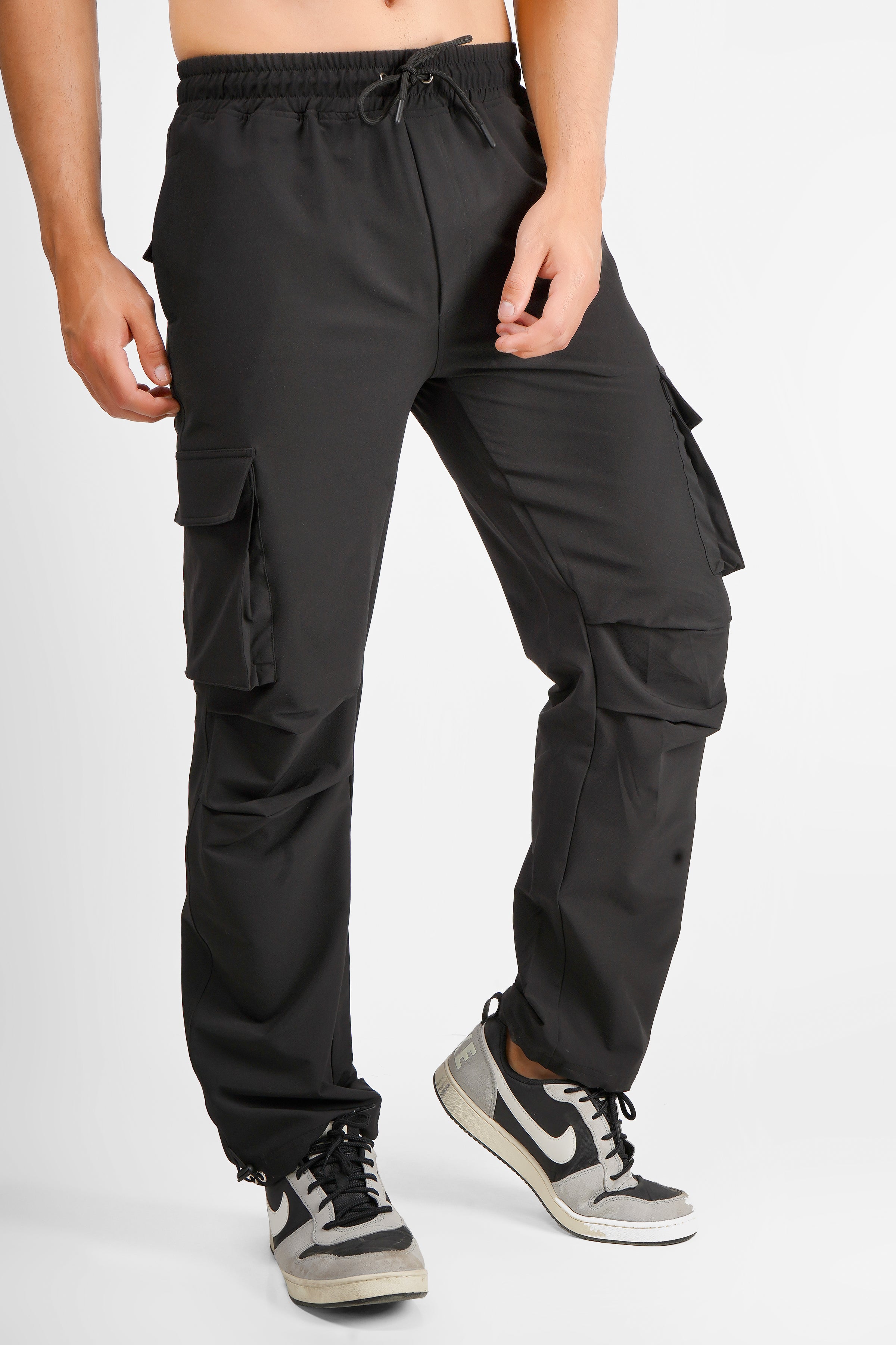 Myriad Relaxed Fit Cargo Pants (Dark Grey)