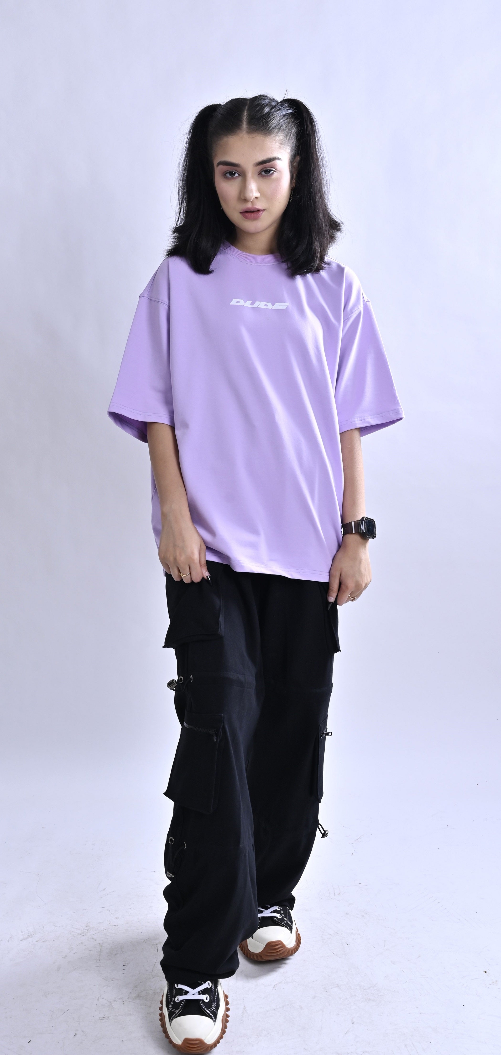 Beauty of Art Over-Sized T-Shirt (Lilac) - Wearduds