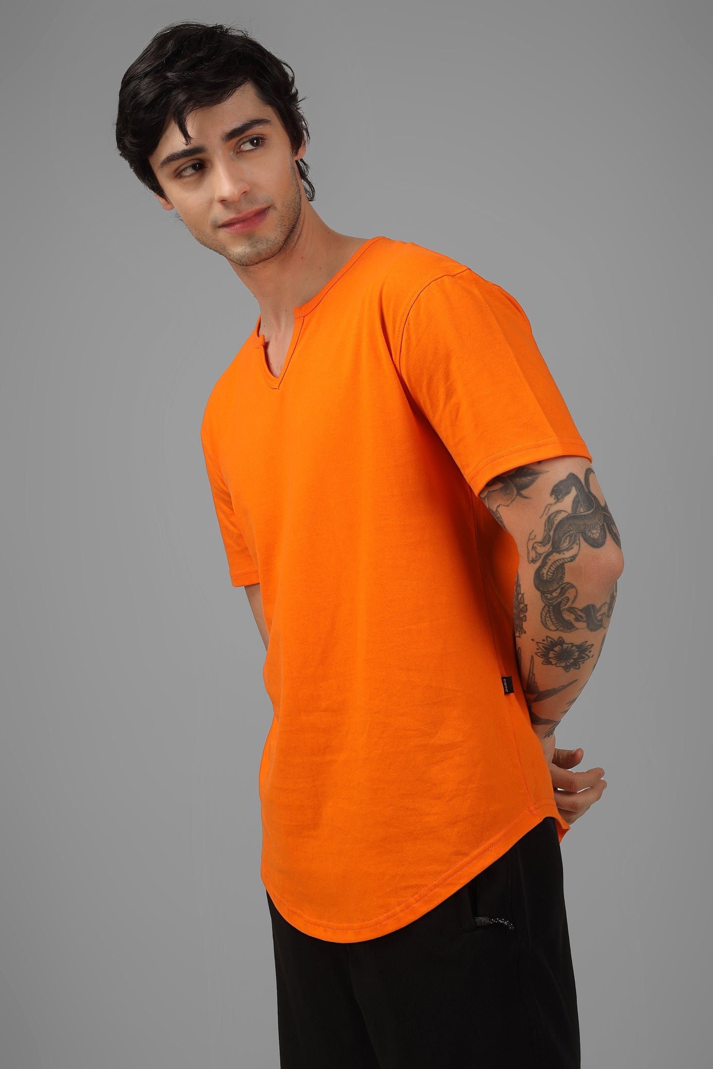 Viking Regular Fit T-Shirt (Orange) - Wearduds