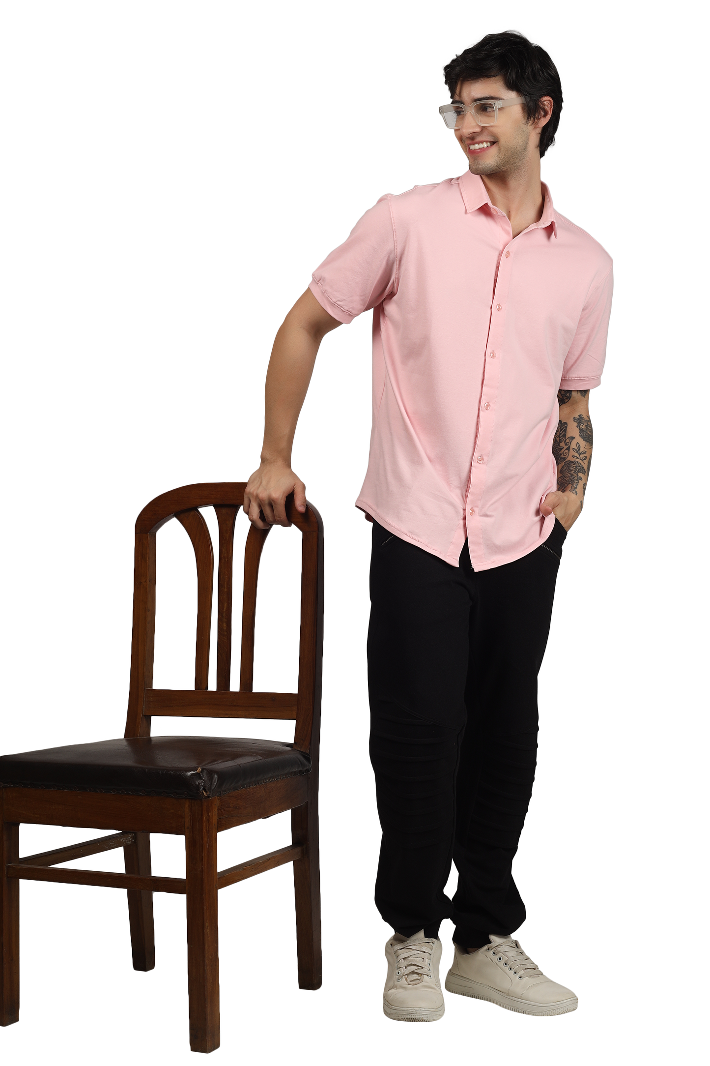 Noir Blush Pink Shirt - Wearduds